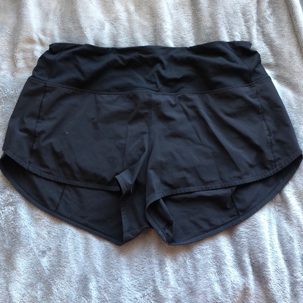 Black lululemon shorts